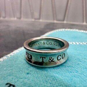 Tiffany & Co. 1837™ Concave 925 Sterling Silver Ring